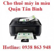 Cho thuê máy in màu quận Tân Bình